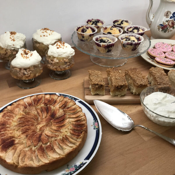 Sønderjysk kagebord for en person