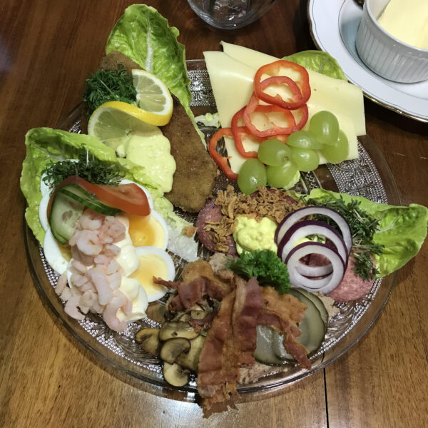 Frokosttallerken for en person