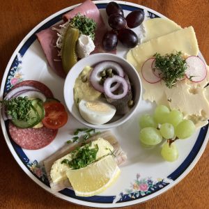 Jernbanehotellets frokosttallerken